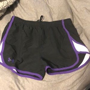 Under armour running shorts